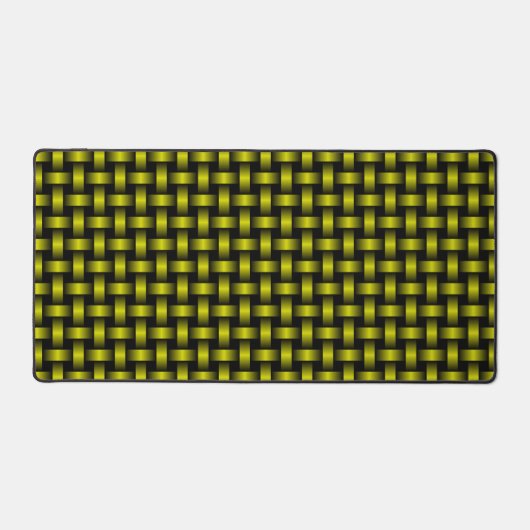 Motif de tissage noir jaune (Recto)
