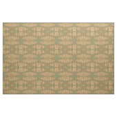 Motif de tissu d'impression Brown Blue Wave Diamon (Yard)