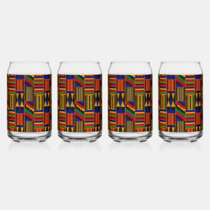 Motif de tissu Kente de style africain