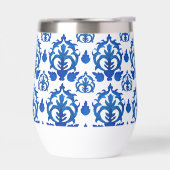 Motif de toile bleu français (Gauche)
