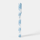 Motif de toile bleu français (Côté droit)