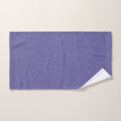 Motif de tourbillon de surface texturée violette (Serviette à main)
