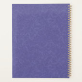 Motif de tourbillon de surface texturée violette (Dos)