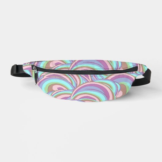 Motif de tourbillons multicolores (Recto)