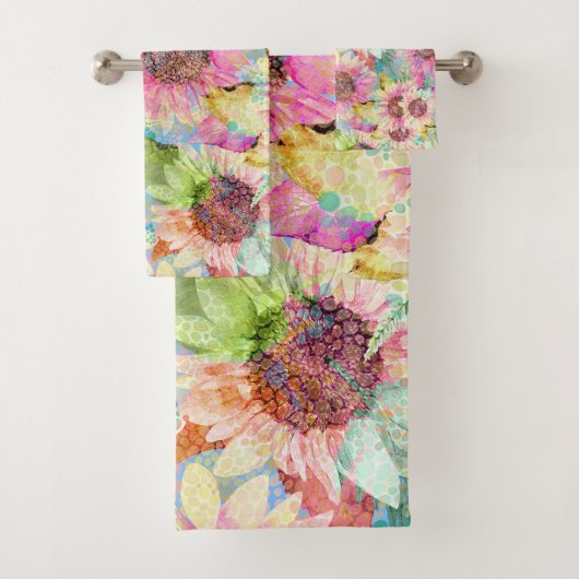 Motif de tournesol romantique (En situation)