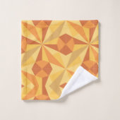 Motif de Triangle Coloré Unique (Gant de toilette)
