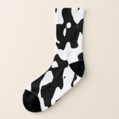 Motif de vache noir et blanc (Gauche - extérieur)