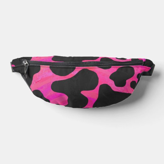 Motif de vache rose et noire (Poser)