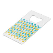 motif de vague rétro abstrait (Dos Angle)