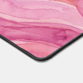 Motif de vagues à l'aquarelle rose (Coin)