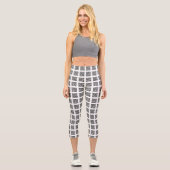 Motif de vérification du code QR Capri Leggings (Recto)