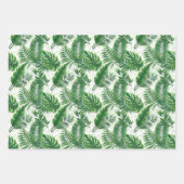 Motif de  vert tropical des Feuilles (Devant 2)