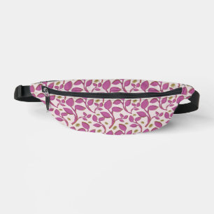 Motif de vigne botanique rose Feuille florale él