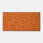 Motif de vigne feuillue jaune doré  (Recto)