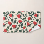 Motif de vigne fraise (Serviette à main)