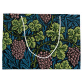 Motif de vin, William Morris Grand sac cadeau (Dos)