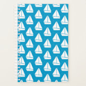 Motif de voilier bleu clair (Devant)