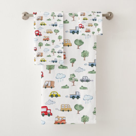 Motif de voitures (En situation)