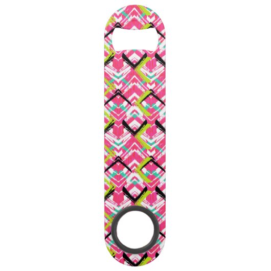 Motif de zigzag rose tiré par la main (Devant)