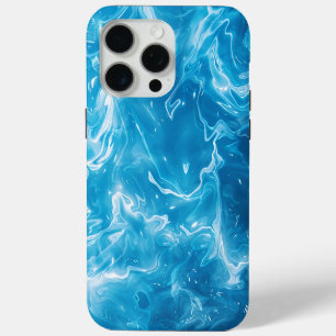 Motif d'eau de piscine bleu aqua