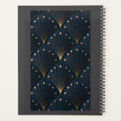 Motif déco bleu et or (Dos)