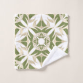 Motif décoratif, abstrait, design élégant (Gant de toilette)