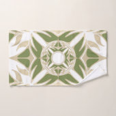 Motif décoratif, abstrait, design élégant (Serviette à main)