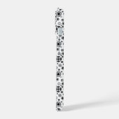 Motif décoratif arabesque noir blanc mignon (Côté gauche)