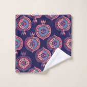 Motif décoratif de grenade (Gant de toilette)