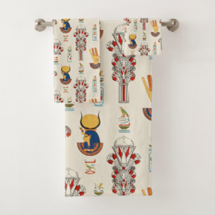 Motif décoratif égyptien antique sans couture