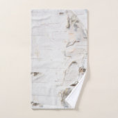 Motif d'écorce de bouleau (Serviette à main)