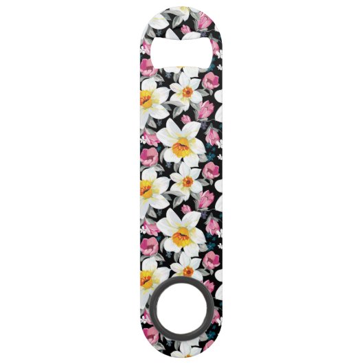 Motif d'élégance avec des fleurs de narcisse (Devant)