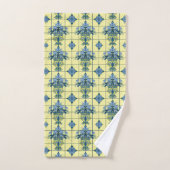 Motif Delft Tile (Serviette à main)