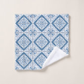 Motif Delft Tile (Gant de toilette)