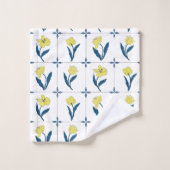 Motif Delft Tile (Gant de toilette)