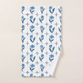 Motif Delft Tile (Serviette à main)
