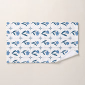 Motif Delft Tile (Serviette à main)