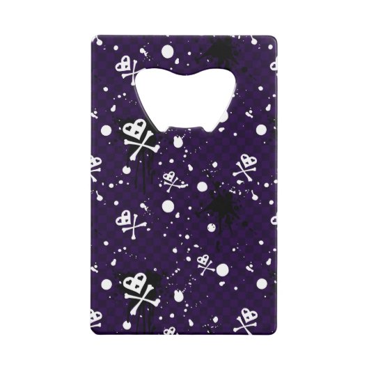 Motif d'Emo de couleur foncée avec la peinture (Devant)