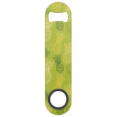 Motif d'ensemble d'ananas sur le vert (Dos)