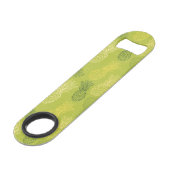 Motif d'ensemble d'ananas sur le vert (Dos Angle)