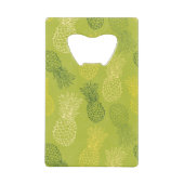 Motif d'ensemble d'ananas sur le vert (Devant)