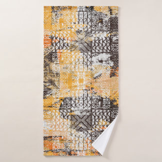 Motif déprimé de la tribu Boho géométrique