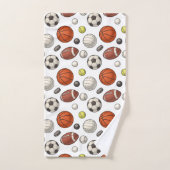 Motif d'équipements sportifs (Serviette à main)