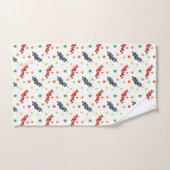 Motif Des Berries, Berry, Blueberry, Fruit (Serviette à main)