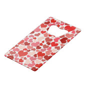 Motif Des Coeurs, Coeurs Rouges, Amour (Devant Angle)