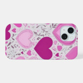 Motif des coeurs roses (Verso Horizontal)