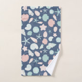 motif des coquillages (Serviette à main)
