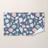 motif des coquillages (Serviette à main)