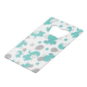 Motif Des Eléphants Bleus, Eléphants Mignons, Étoi (Dos Angle)