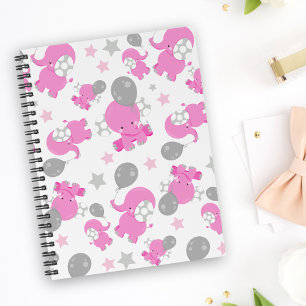Motif Des Eléphants Roses, Eléphants Mignons, Étoi